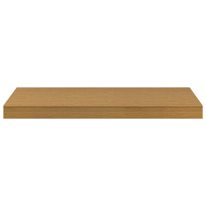 Scaffale da parete 4 pz Beige 60 x 23,5 x 3,8 cm