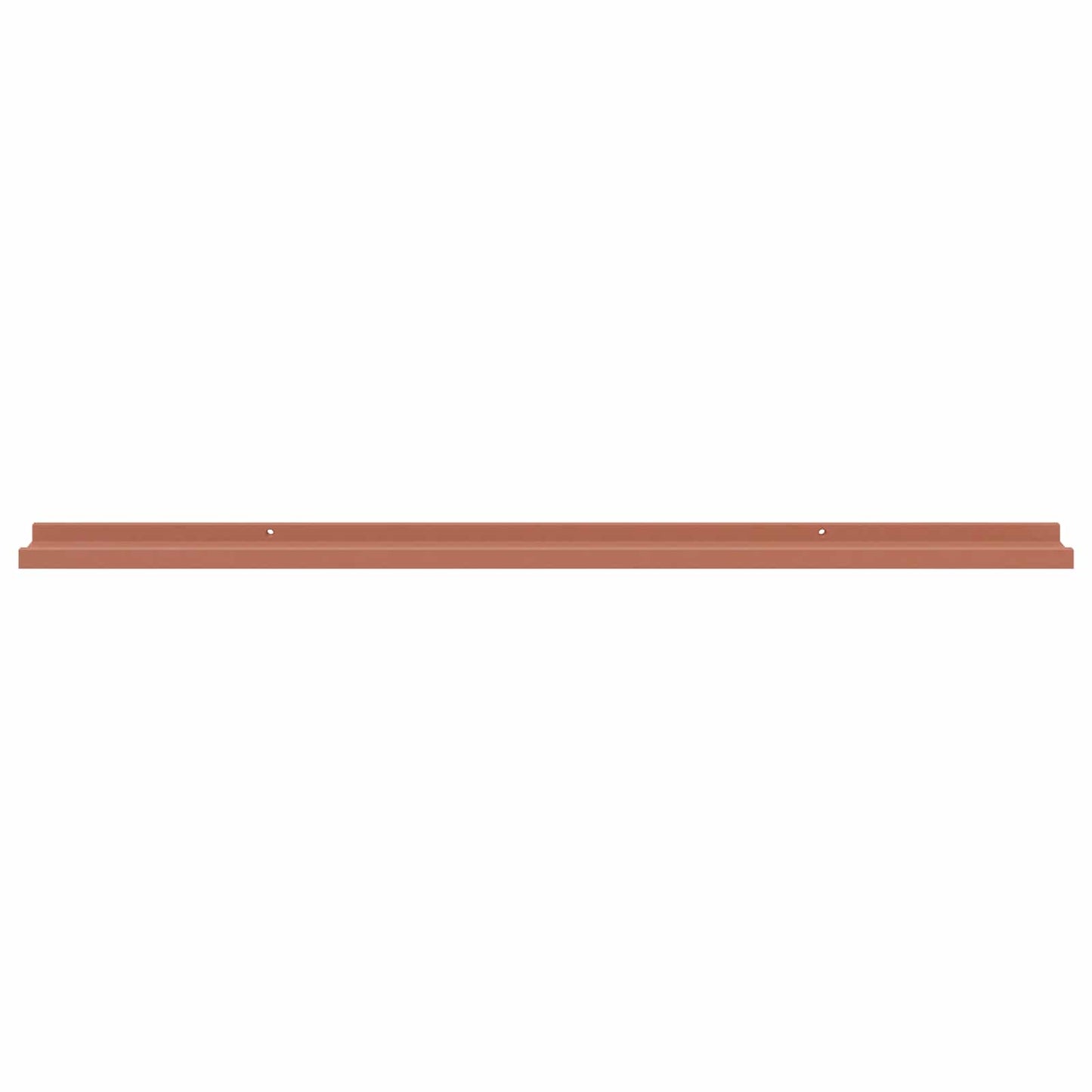 Scaffale da parete 2 pcs Rosso 115 x 9 x 3 cm Legno multistrato