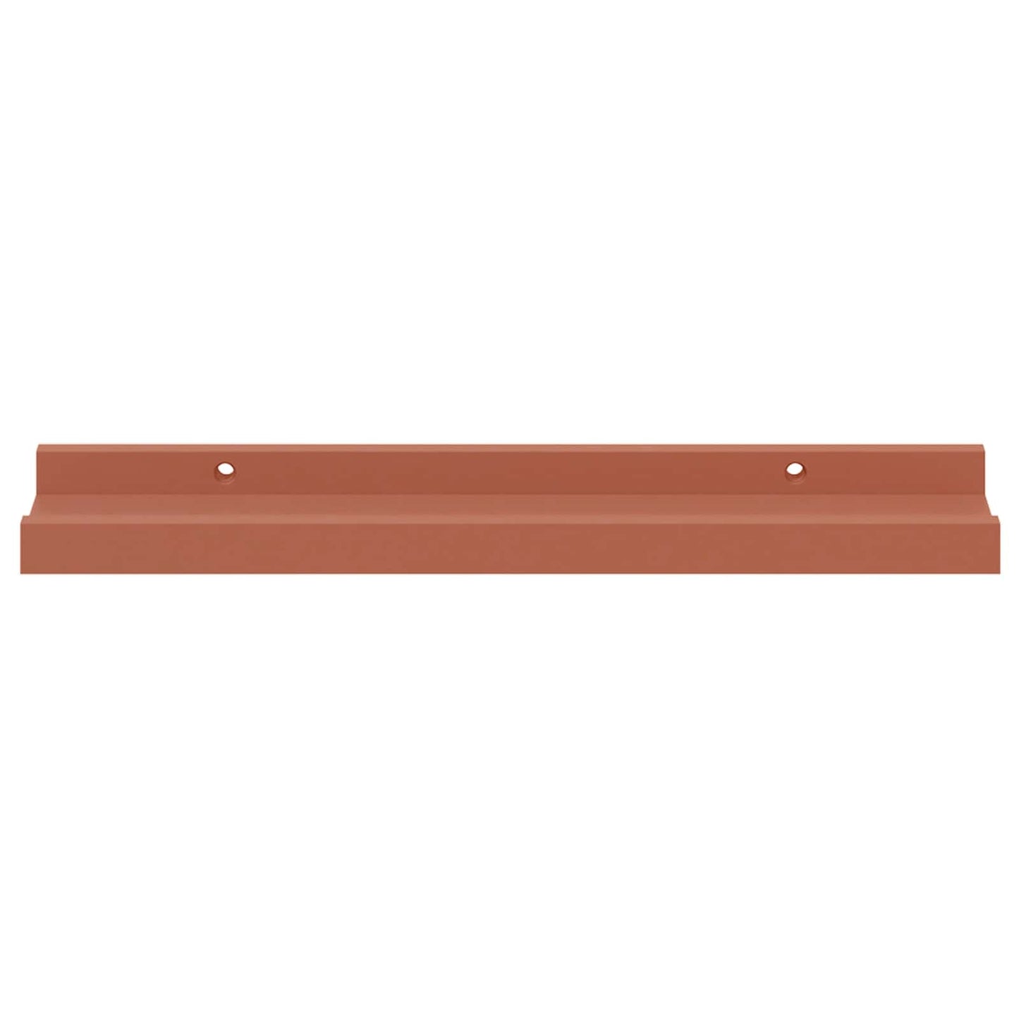 Scaffale da parete 4 pcs Rosso 40 x 9 x 3 cm Legno multistrato