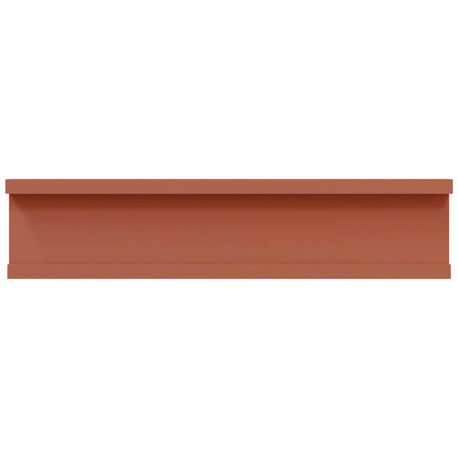 Scaffale da parete A parete 4 pcs Rosso 40 x 9 x 3 cm | homemem39