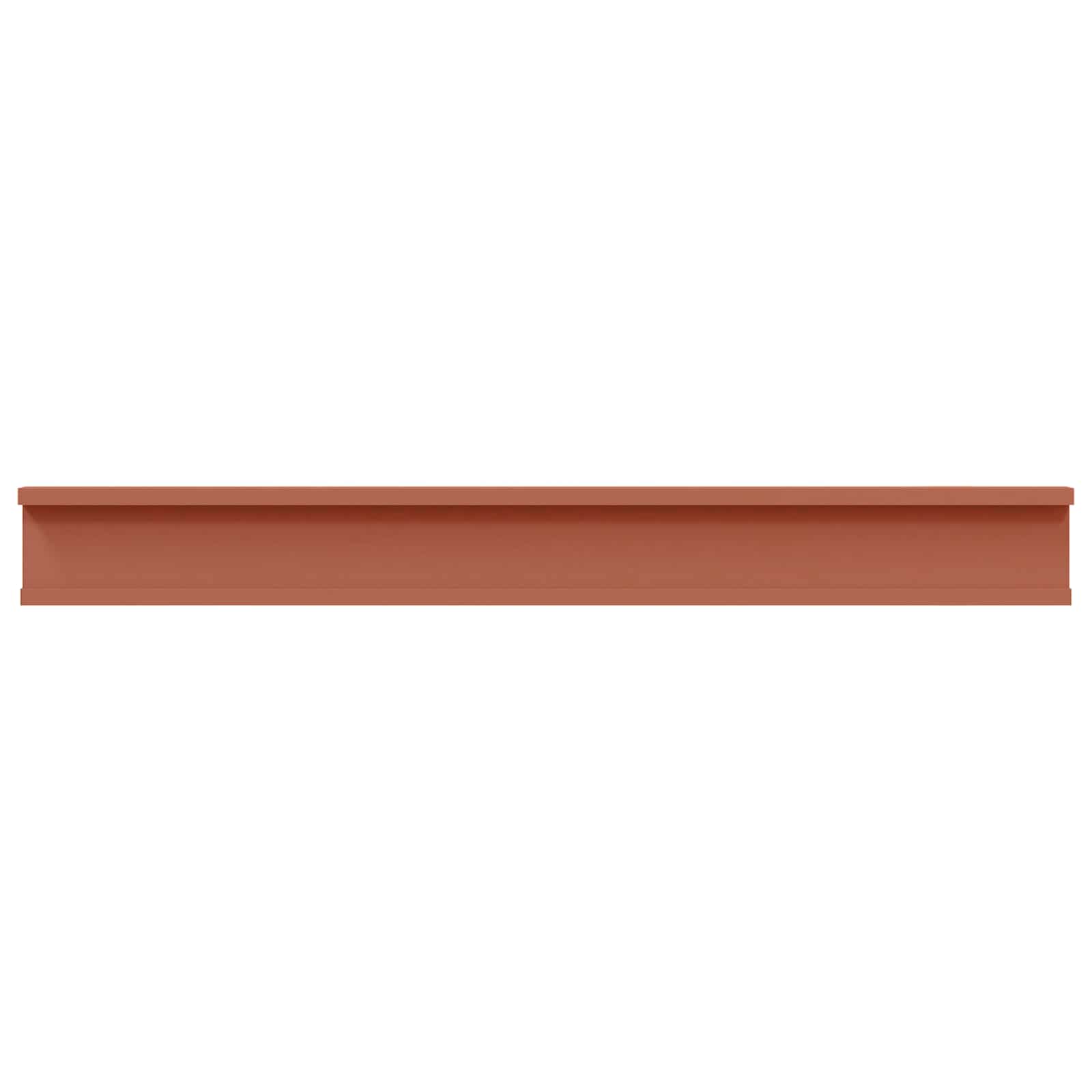 Scaffale da parete A parete 4 pcs Rosso 80 x 9 x 3 cm | homemem39