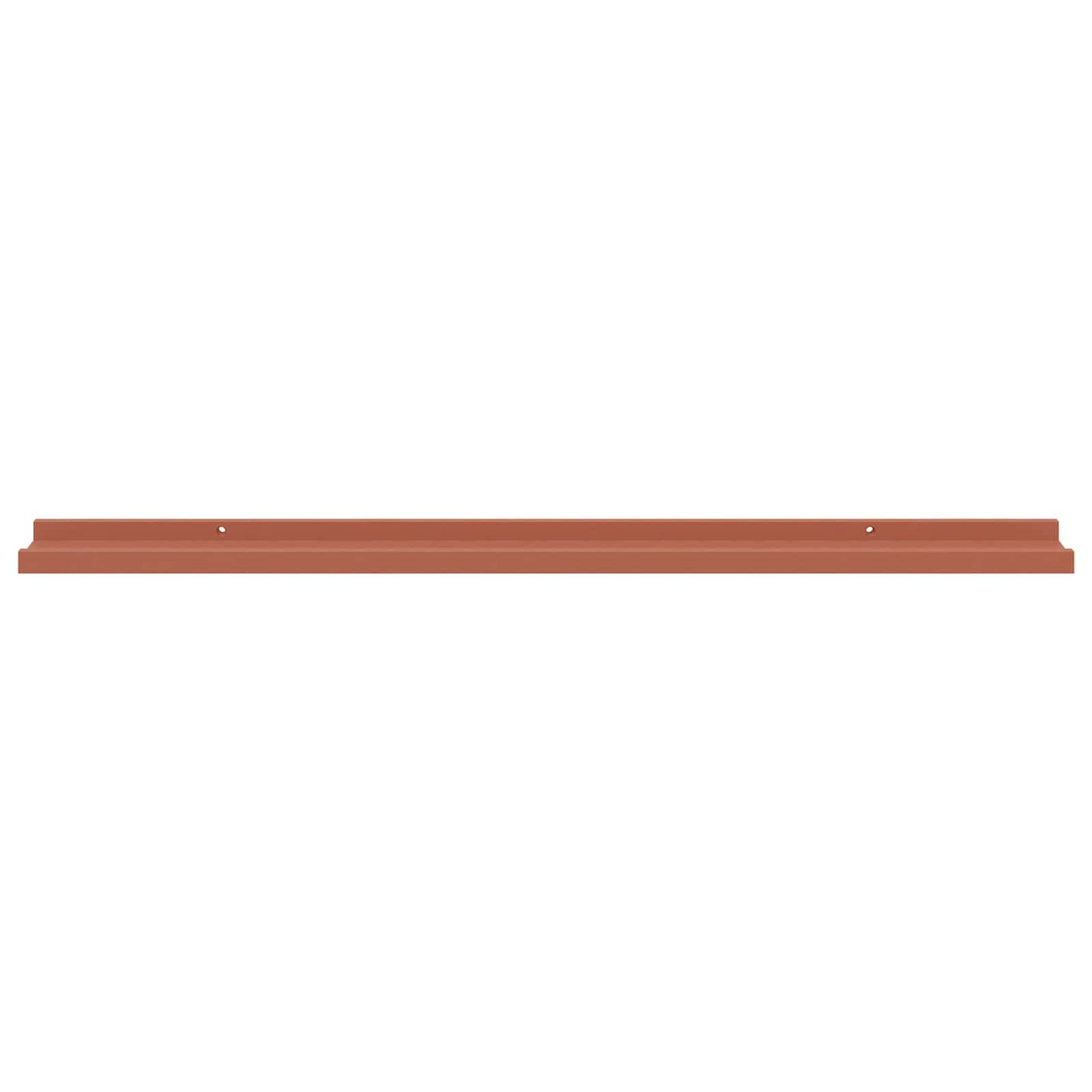 Scaffale da parete 4 pcs Rosso 100 x 9 x 3 cm Legno multistrato