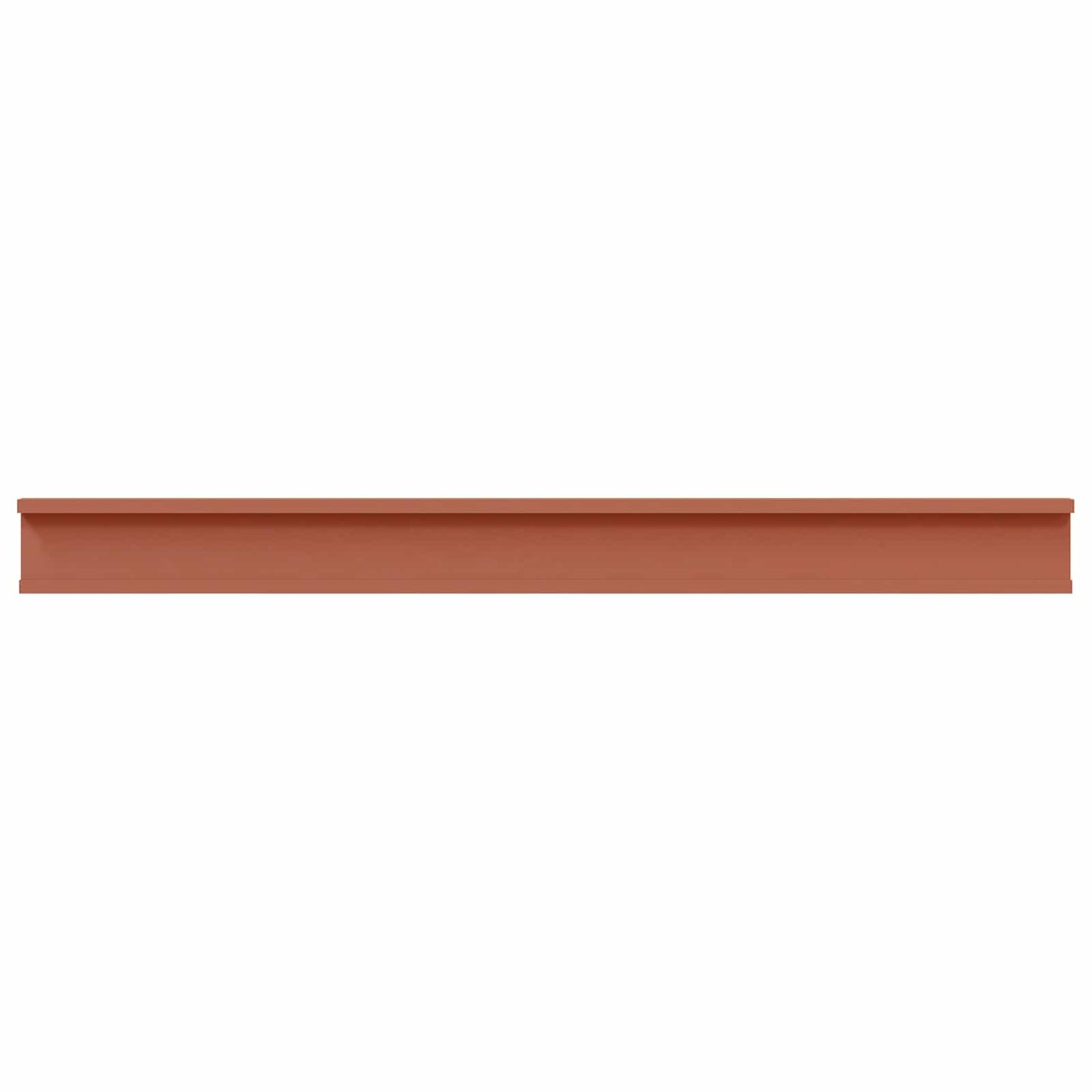 Scaffale da parete 4 pcs Rosso 100 x 9 x 3 cm Legno multistrato
