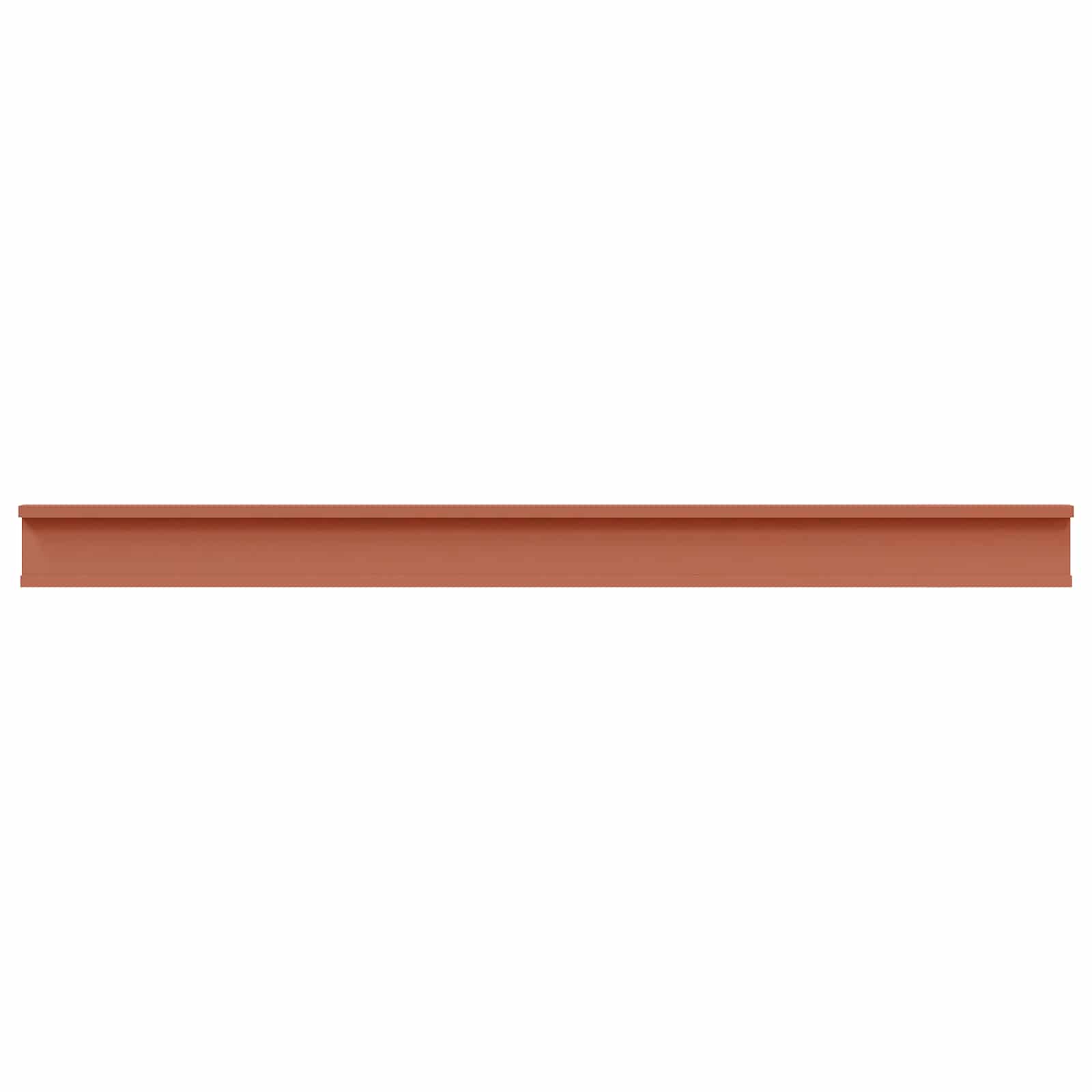 Scaffale da parete A parete 4 pcs Rosso 115 x 9 x 3 cm | homemem39