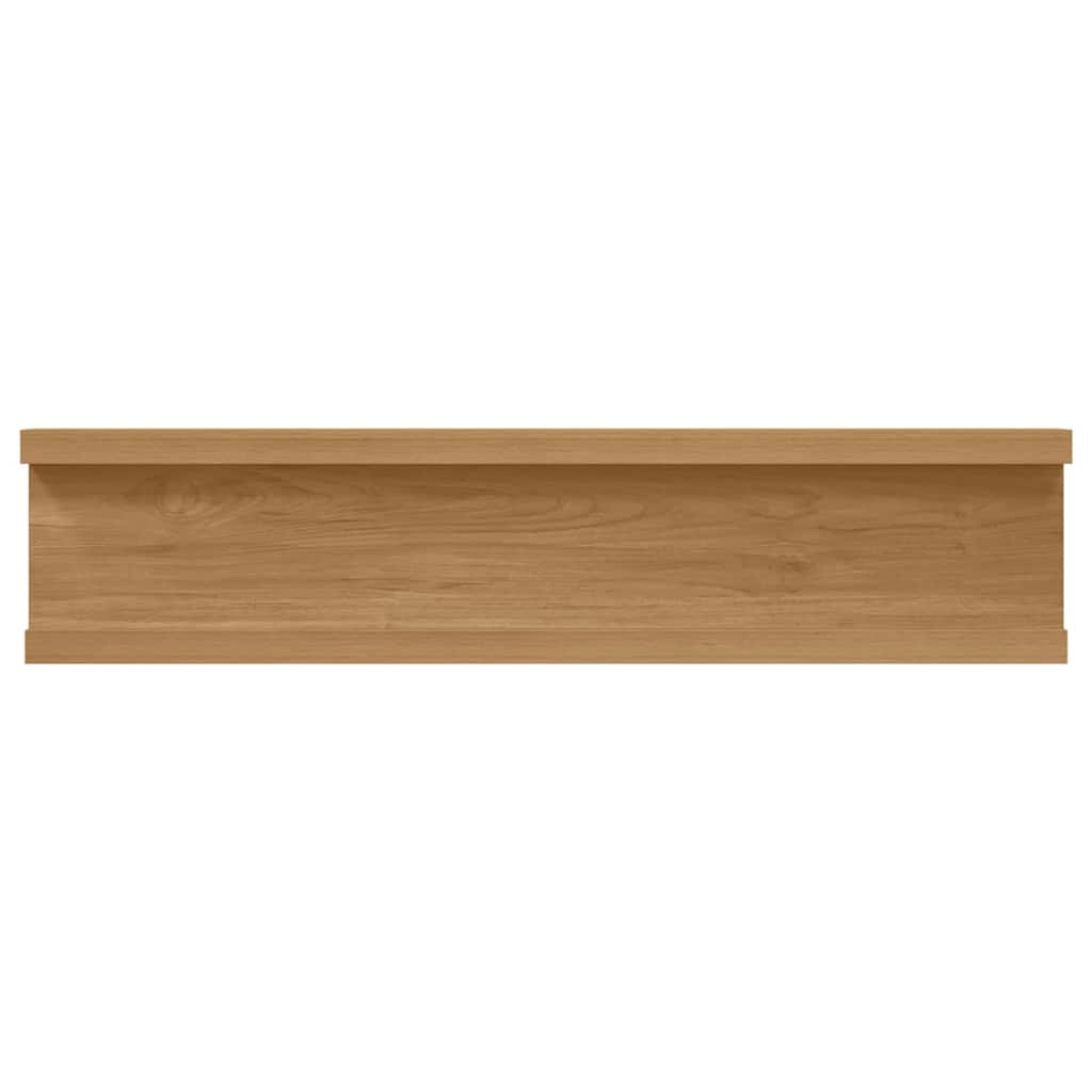 Scaffale da parete A parete 4 pz Marrone 40 x 9 x 3 cm | homemem39