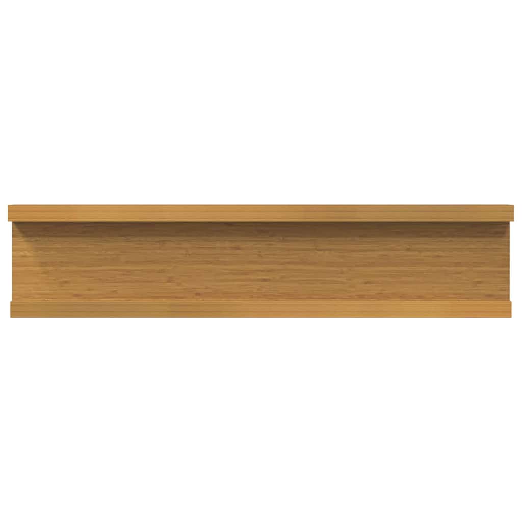 Scaffale da parete A parete 2 pcs Beige 40 x 9 x 3 cm | homemem39