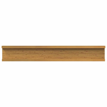 Scaffale da parete A parete 2 pcs Beige 60 x 9 x 3 cm | homemem39