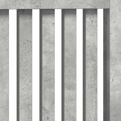 Copertura per radiatori Grigio cemento 172 x 19 x 81,5 cm