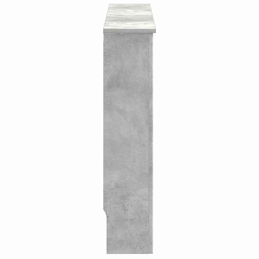 Copertura per radiatori Grigio cemento 152 x 19 x 81,5 cm | homemem39
