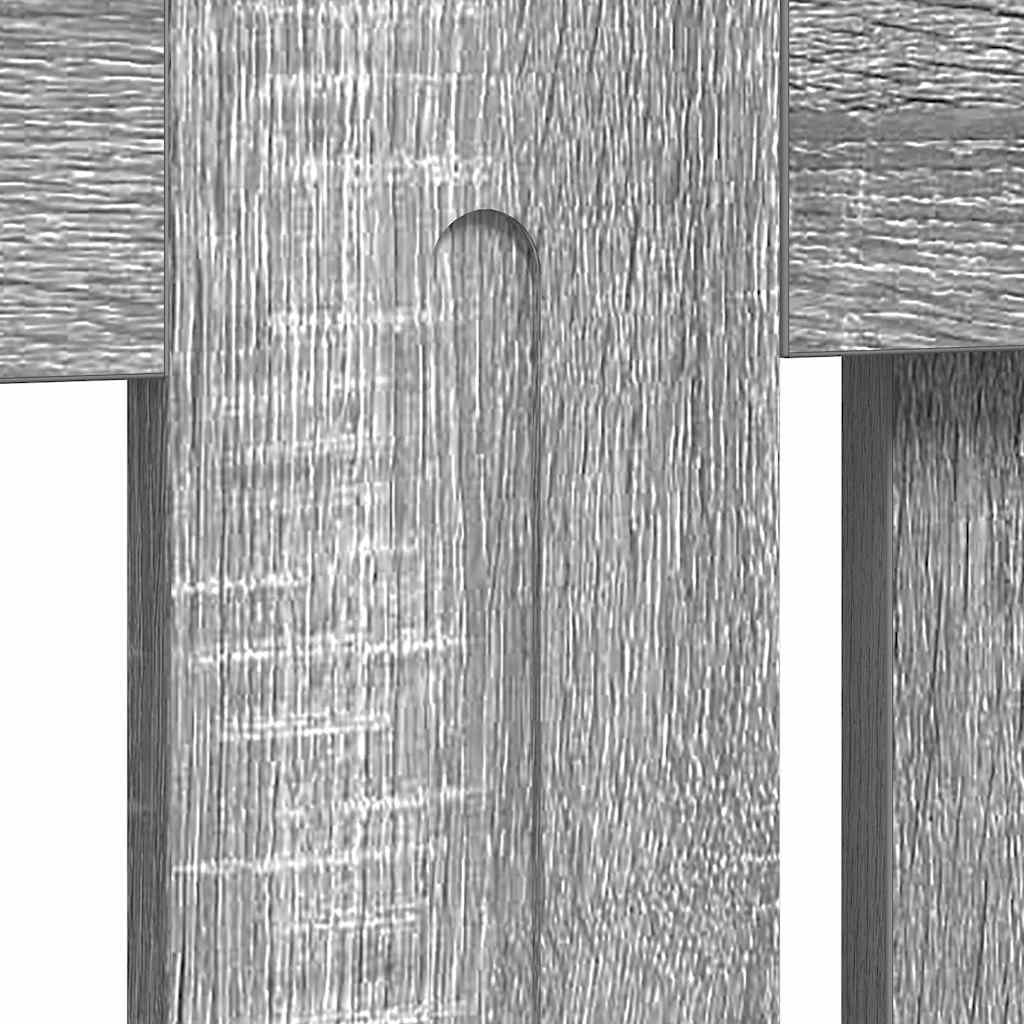 Copertura per radiatori Grigio Sonoma 152 x 19 x 81,5 cm | homemem39