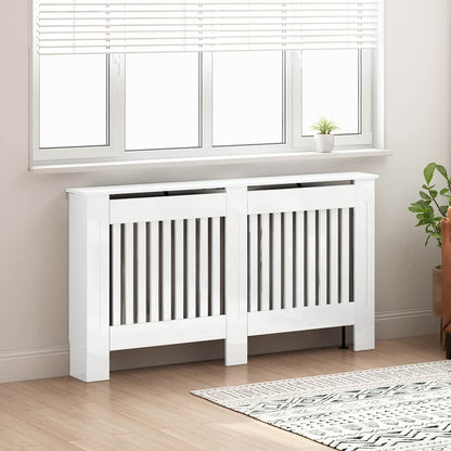 Copertura per radiatori Bianco Lucido 152 x 19 x 81,5 cm | homemem39