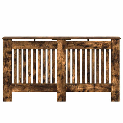 Copertura per radiatori Rovere fumé 152 x 19 x 81,5 cm
