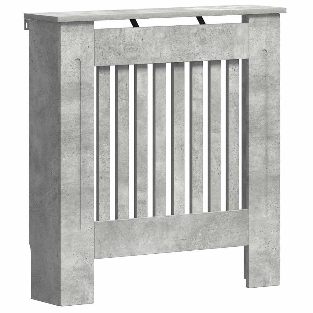 Copertura per radiatori Grigio cemento 78 x 19 x 81,5 cm | homemem39