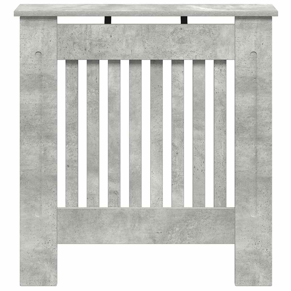 Copertura per radiatori Grigio cemento 78 x 19 x 81,5 cm | homemem39