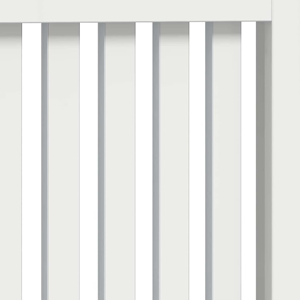 Copertura per radiatori Bianco Lucido 78 x 19 x 81,5 cm | homemem39