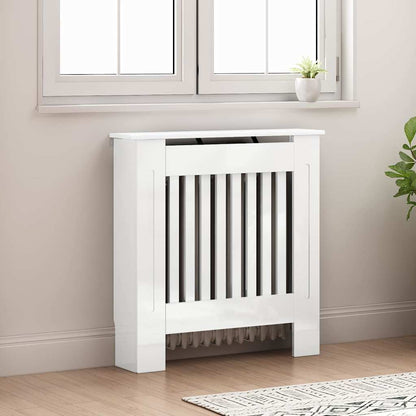 Copertura per radiatori Bianco Lucido 78 x 19 x 81,5 cm