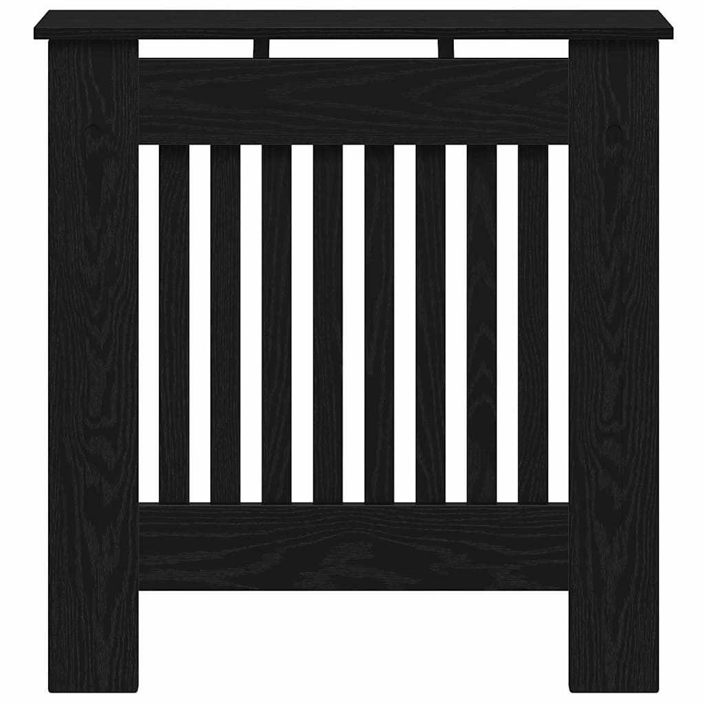 Copertura per radiatori Rovere Nero 78 x 19 x 81,5 cm
