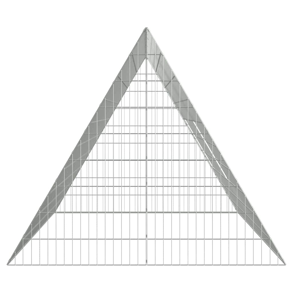 Gabbia per Conigli Argento 215 x 100 x 85 cm Acciaio zincato | homemem39