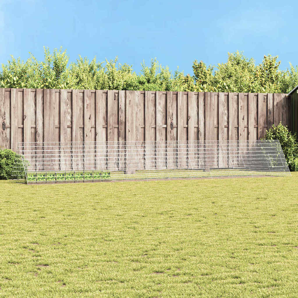 Gabbia per Conigli Argento 650 x 100 x 85 cm Acciaio zincato | homemem39