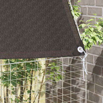 Gabbia per Conigli Argento 300 x 100 x 210 cm Acciaio zincato | homemem39