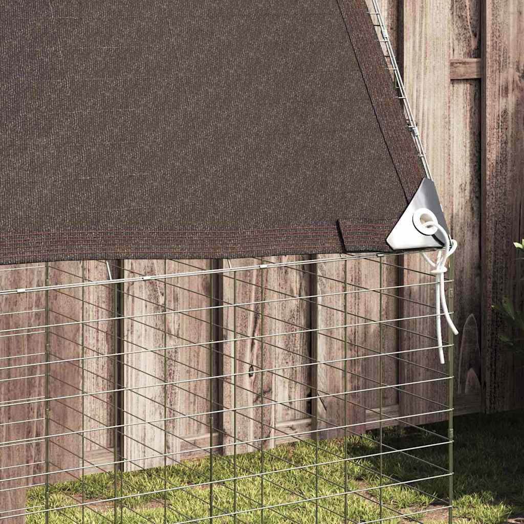 Gabbia per Conigli Argento 400 x 100 x 210 cm Acciaio zincato | homemem39