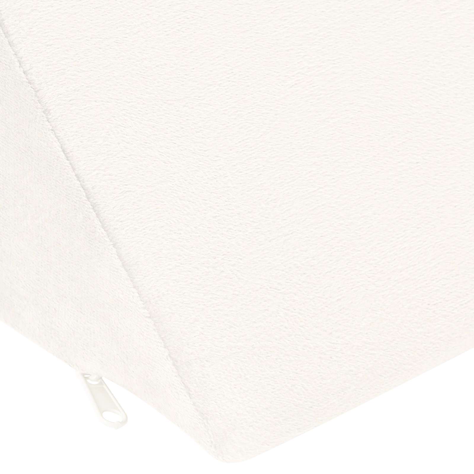 Cuscino per Gambe Bianco 68 x 25 x 21,5 cm Schiuma PU | homemem39