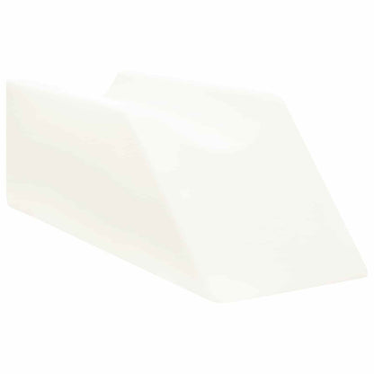 Cuscino per Gambe Bianco 68 x 25 x 21,5 cm Schiuma PU | homemem39