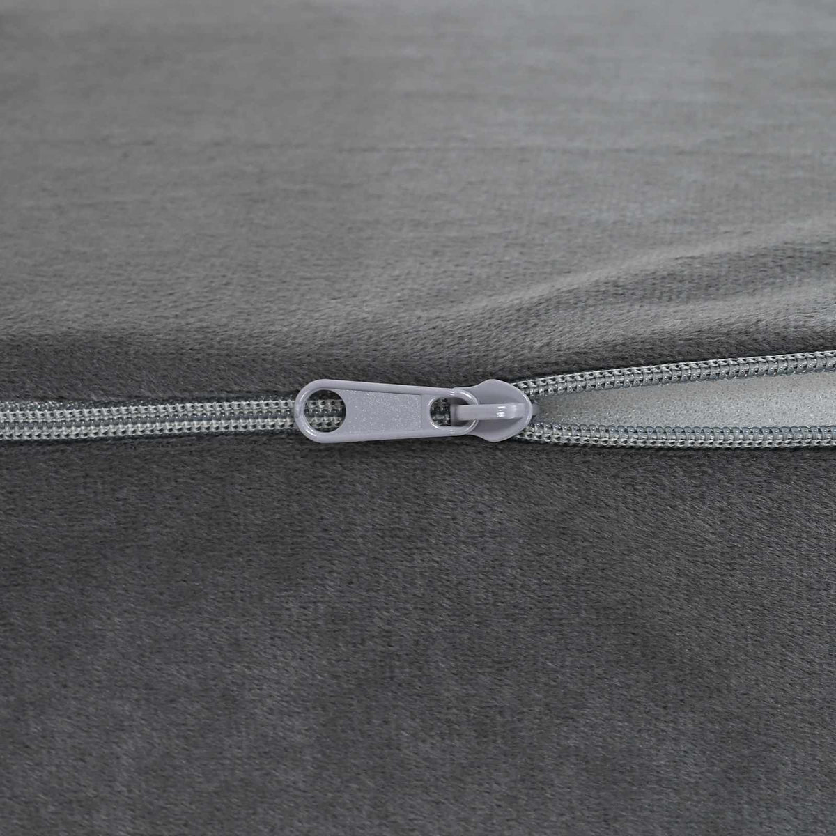 Cuscino per Gambe 68 x 25 x 21,5 cm Duro Schiuma PU Grigio | homemem39