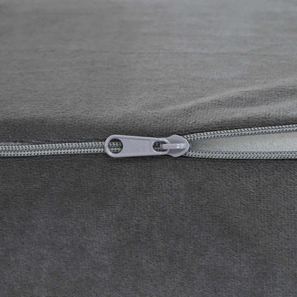 Cuscino per Gambe 68 x 25 x 21,5 cm Duro Schiuma PU Grigio | homemem39