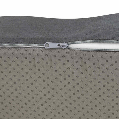 Cuscino per la seduta Grigio 40 x 40 x 13 cm Schiuma PU | homemem39