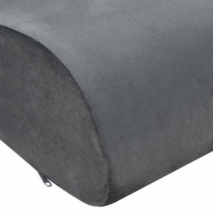 Cuscino per la seduta Grigio 40 x 40 x 13 cm Schiuma PU | homemem39