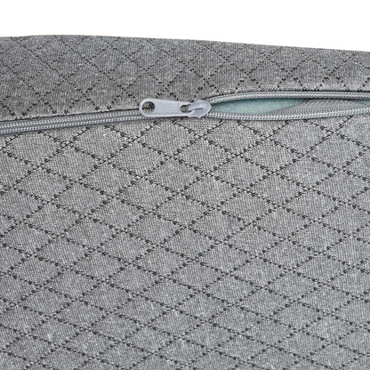 Cuscino a Wedge 69 x 64 x 19 cm Medio Schiuma Memory Grigio | homemem39