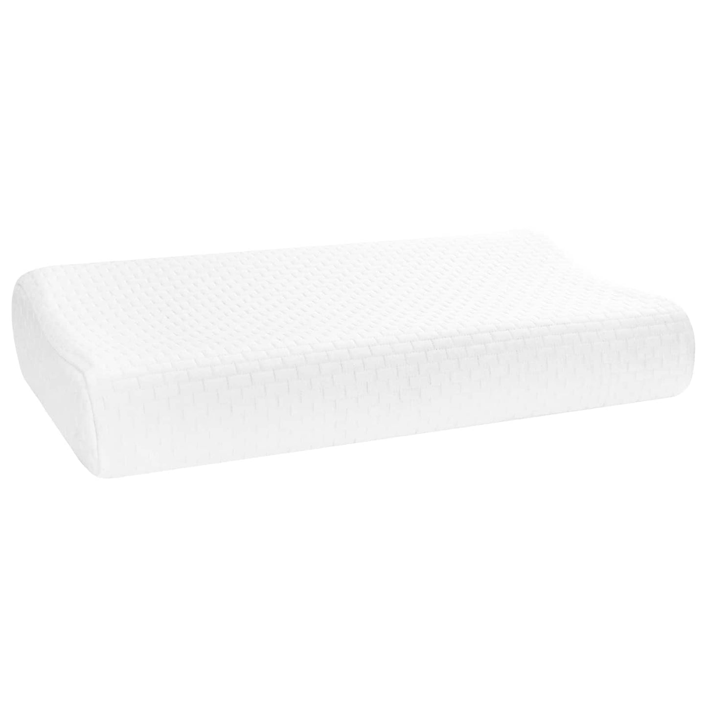 Cuscino da Letto Bianco 57 x 37 x 11,5 cm Schiuma Memory | homemem39