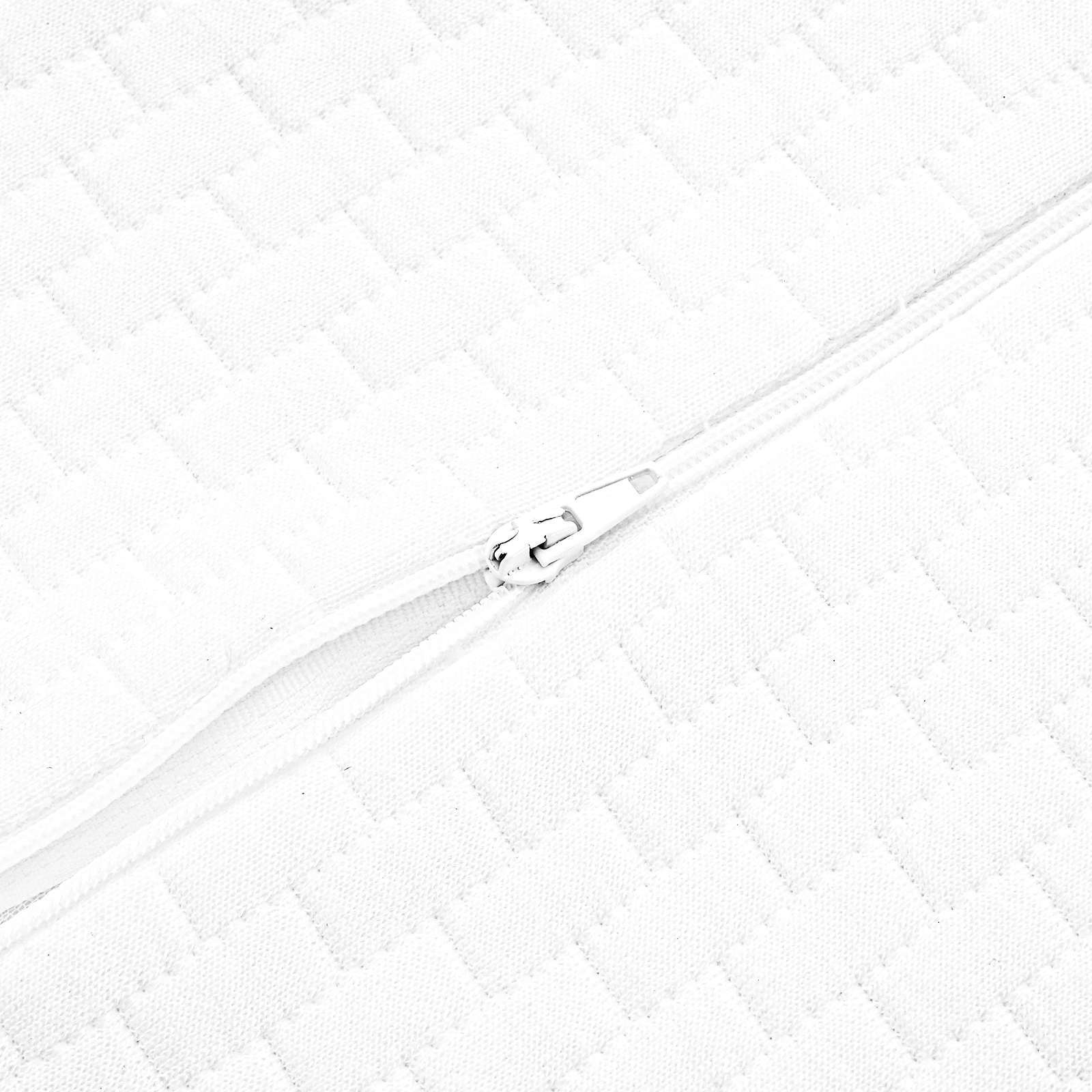 Cuscino da Letto Bianco 80 x 40 x 12,5 cm Schiuma Memory | homemem39