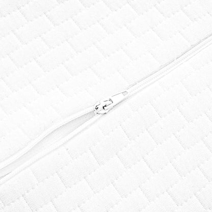 Cuscino da Letto Bianco 80 x 40 x 12,5 cm Schiuma Memory | homemem39
