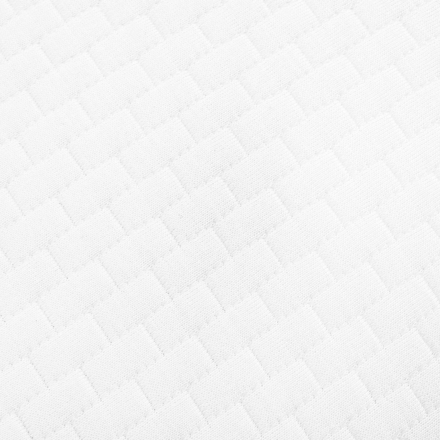 Cuscino da Letto Tinta unita Bianco 60 x 40 x 10 cm Schiuma Gel | homemem39