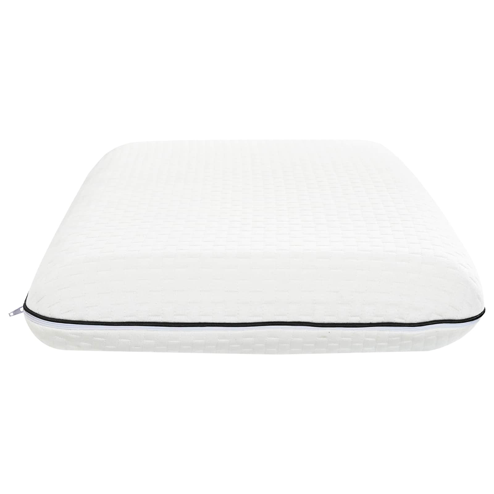 Cuscino da Letto Tinta unita Bianco 60 x 40 x 10 cm Schiuma Gel | homemem39