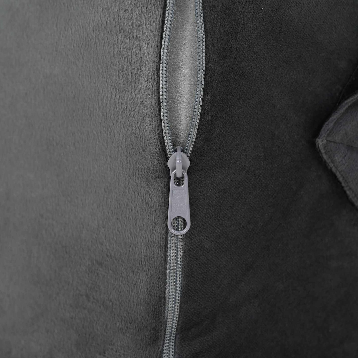 Cuscino a Wedge Grigio 55 x 55 x 26 cm Schiuma Memory | homemem39