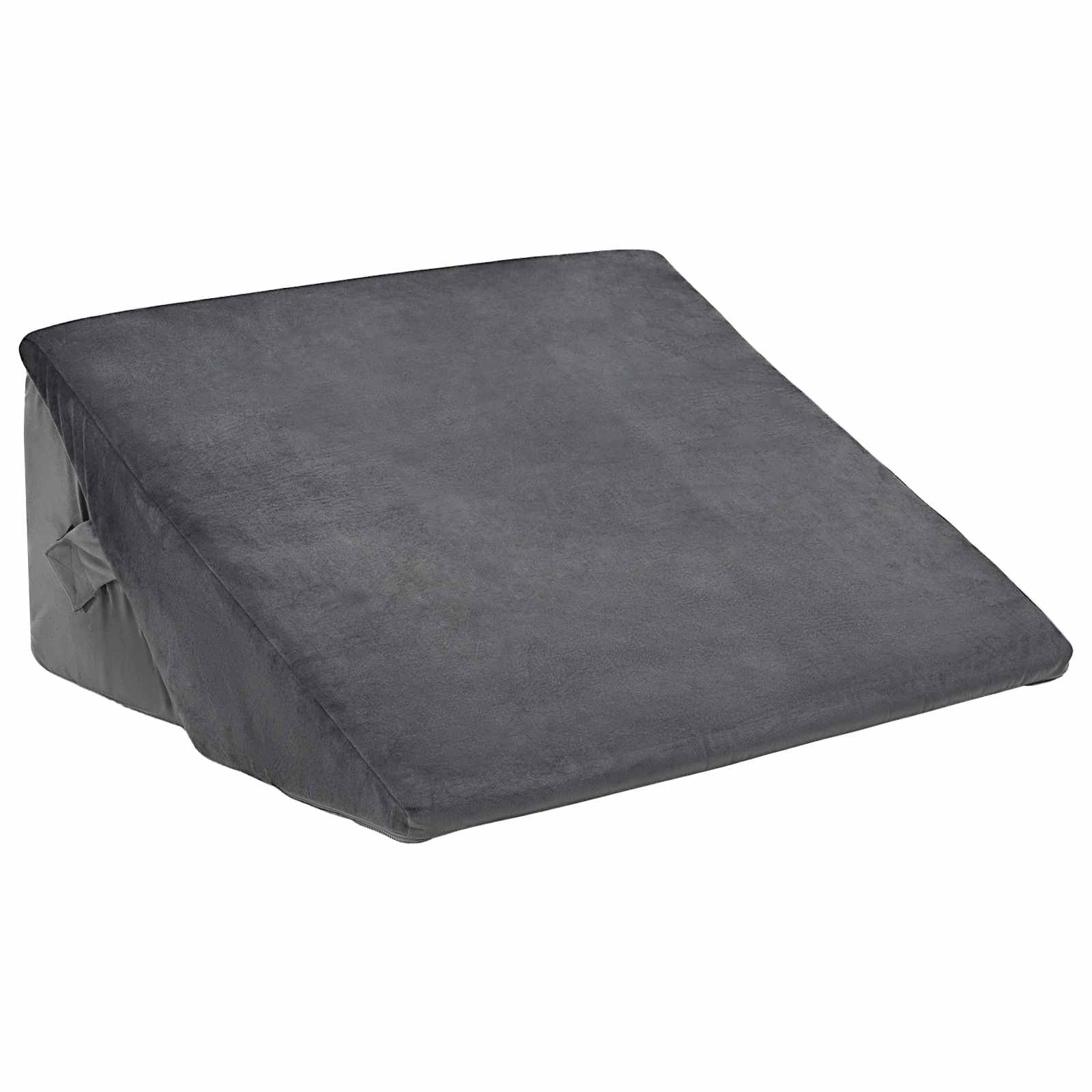Cuscino a Wedge Grigio 55 x 55 x 26 cm Schiuma Memory | homemem39