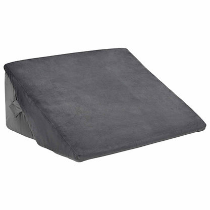 Cuscino a Wedge Grigio 55 x 55 x 26 cm Schiuma Memory | homemem39