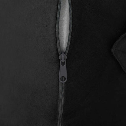 Cuscino a Wedge Nero 55 x 55 x 26 cm Schiuma Memory | homemem39