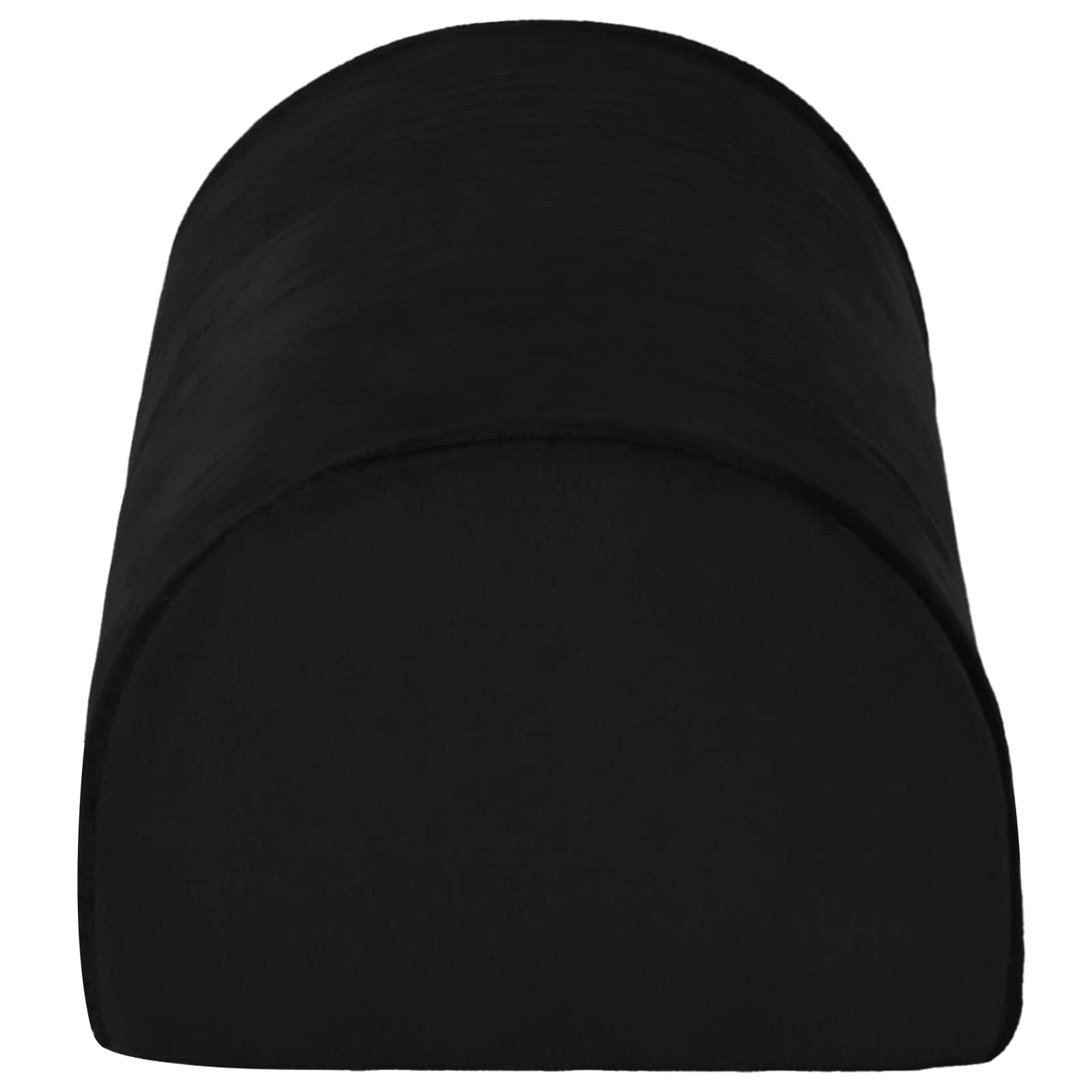 Cuscino per poggiapiedi Nero 42 x 18 x 13 cm Schiuma PU | homemem39