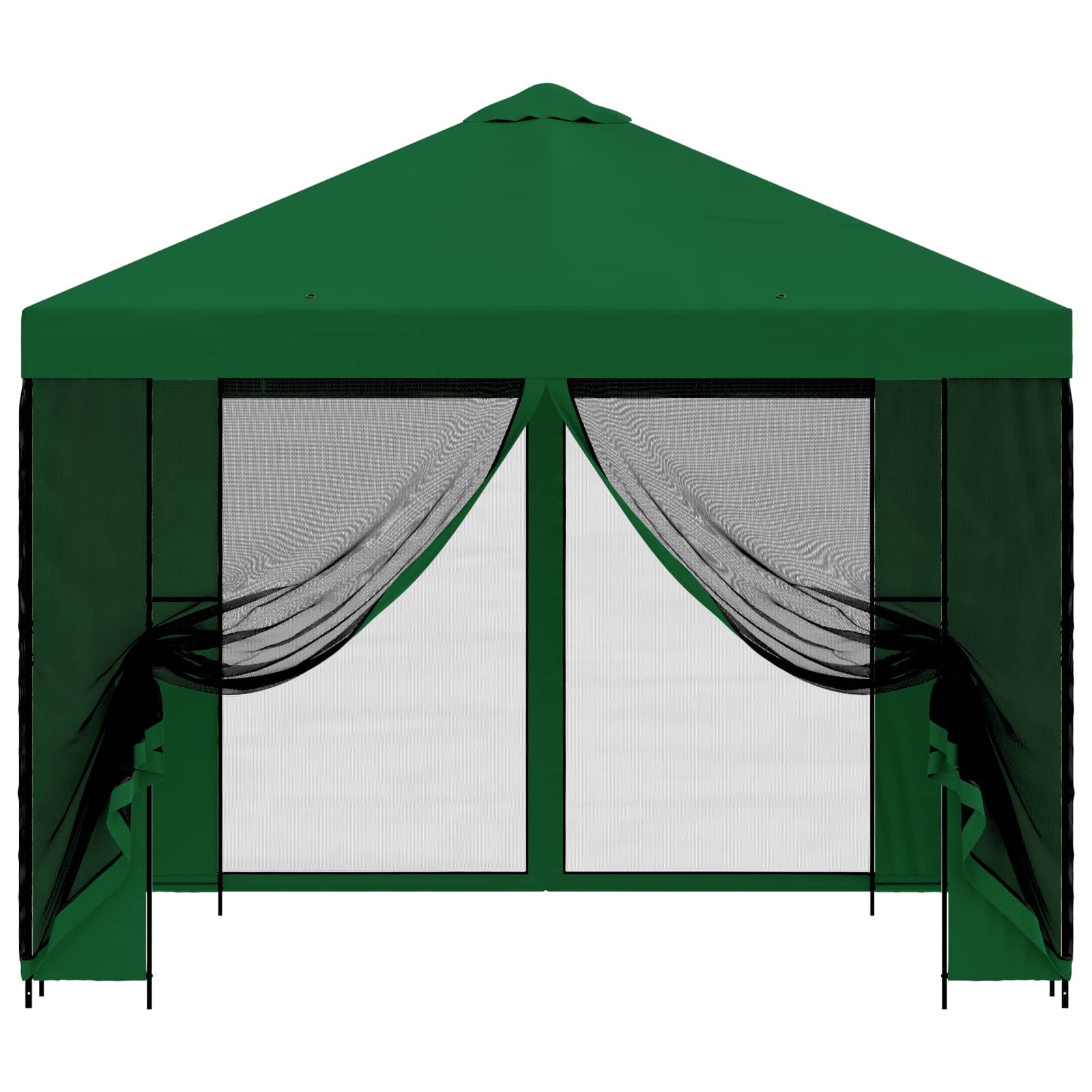 Gazebo da giardino con pareti laterali 3 x 3 m Verde | homemem39
