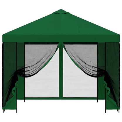 Gazebo da giardino con pareti laterali 3 x 3 m Verde | homemem39