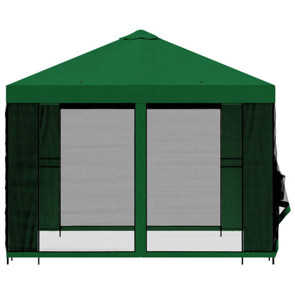 Gazebo da giardino con pareti laterali 3 x 3 m Verde | homemem39