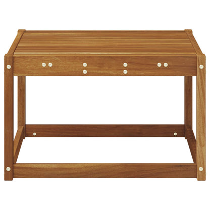 Tavolo da Esterno Legno di Acacia Massello Naturale
