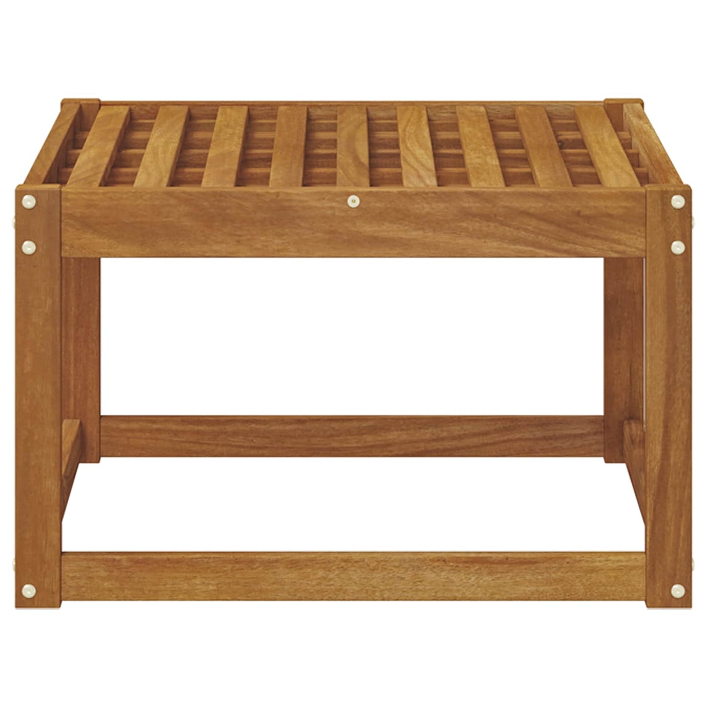 Poggiapiedi da Esterno Legno di Acacia Massello Naturale | homemem39