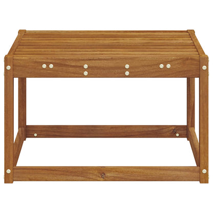 Poggiapiedi da Esterno Legno di Acacia Massello Naturale | homemem39