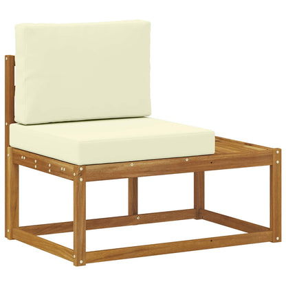 Divano da Esterno con cuscino Naturale 91 x 63 x 73 cm