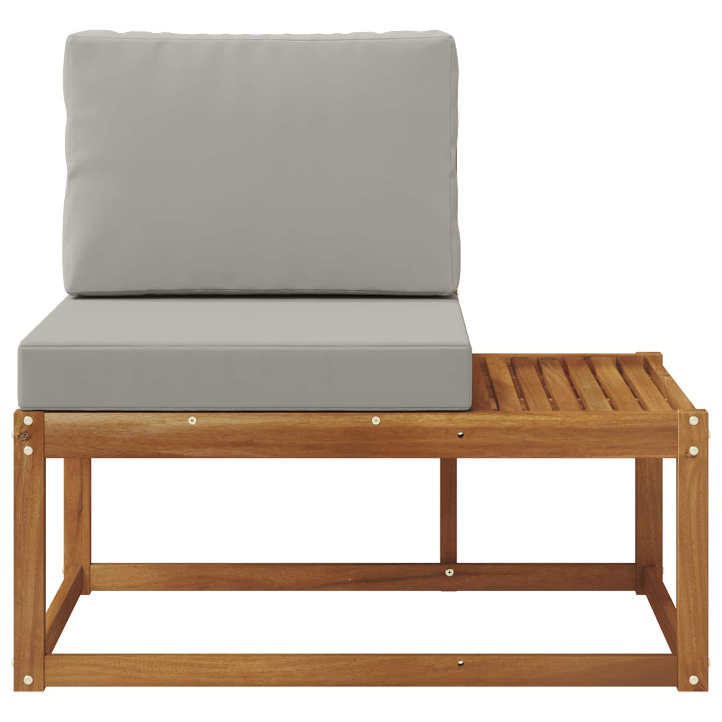 Divano da Esterno con cuscino Naturale 91 x 63 x 73 cm | homemem39